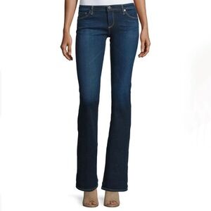 Ag ADRIANO GOLDSCHMIED The Angelina Petit Boot Cut Blue Jeans Size 28 R